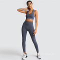 Nouvelles femmes en tricot de yoga sans couture Lega Legging High Waited Tamim Control Gym Leggings Sports Pants Fitness Workout Flex Leggings